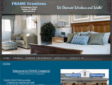 Tablet Screenshot of framecreations.com